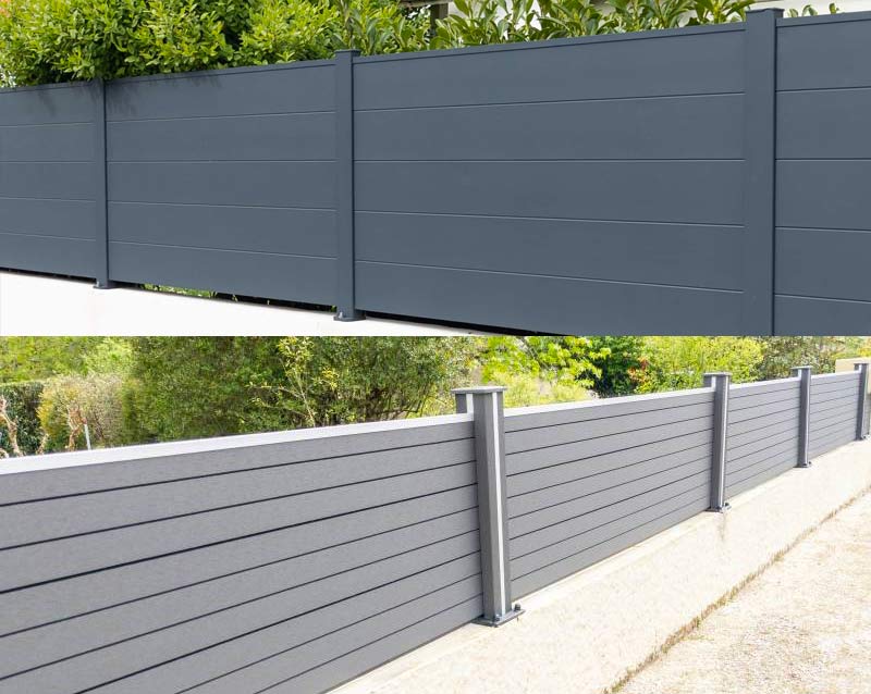 Pose de clôture - PROROMO TERRASSEMENT : Pose de clôture résidentielle : à poteaux et panneaux en bois, en pvc / aluminium, en grillage rigide ou en plaques de béton sur Romantin-Lanthenay dans le Loir-et Cher (41)